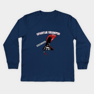 Spartan-Shampoo Kids Long Sleeve T-Shirt